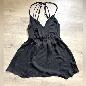 NWT- Victoria Secret Black Nightgown, Size Medium